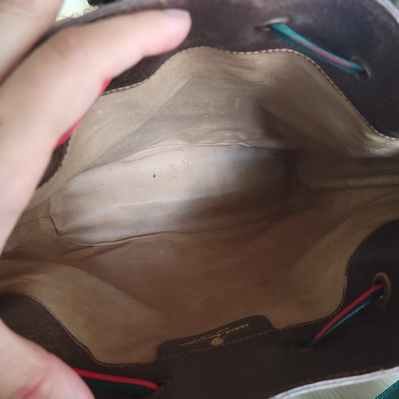 100% Authentic Gucci vintage drawstring bucket bag - Picture 12 of 16